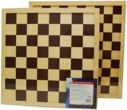 Hot Games Schaak-dambord Bruin 40cm