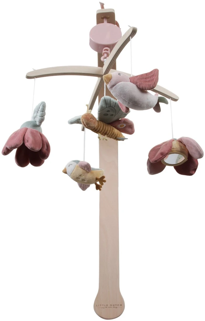 Little Dutch Muziekmobiel Flowers & Butterflies