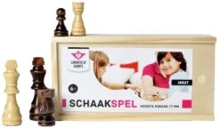 Longfield Games Schaakstukken Koningshoogte 77 Mm