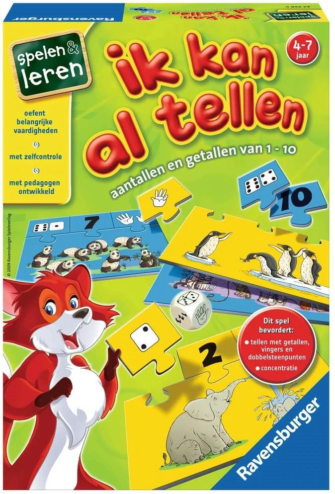 Ravensburger Ik Kan Al Tellen! - Leerspel