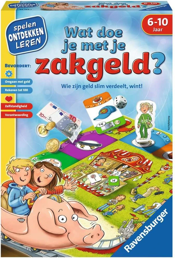 Ravensburger Wat Doe Je Met Je Zakgeld? - Leerspel